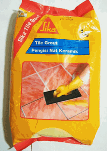Sika TileGrout, Bag 1kg  Black