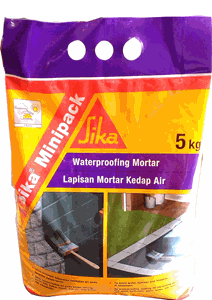 Sika Waterproofing Mortar, 5 kg